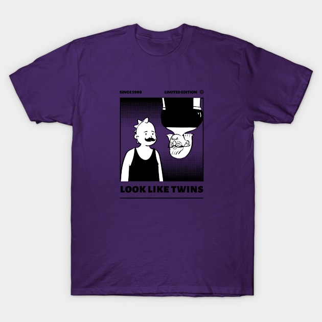 Look Like Twins 3 T-Shirt by AlmostMaybeNever